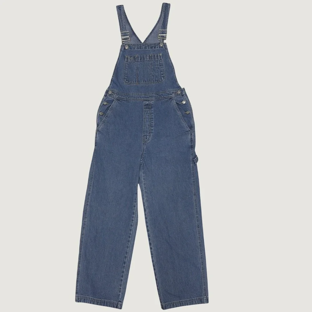 Vintage Gap Denim Overalls Medium Wash Blue Cotton Carpenter 148923-08-1 Mens M
